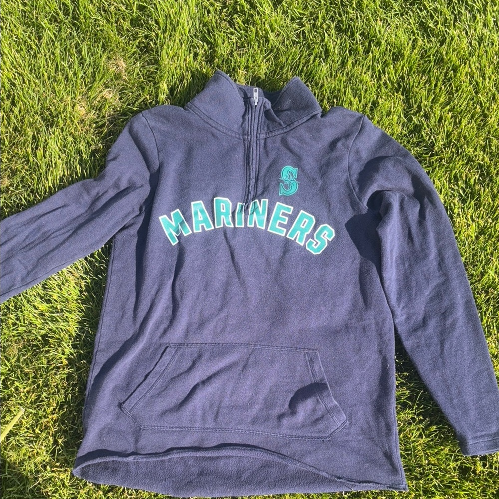 Victoria's Secret PINK Navy Zip-Up Hoodie